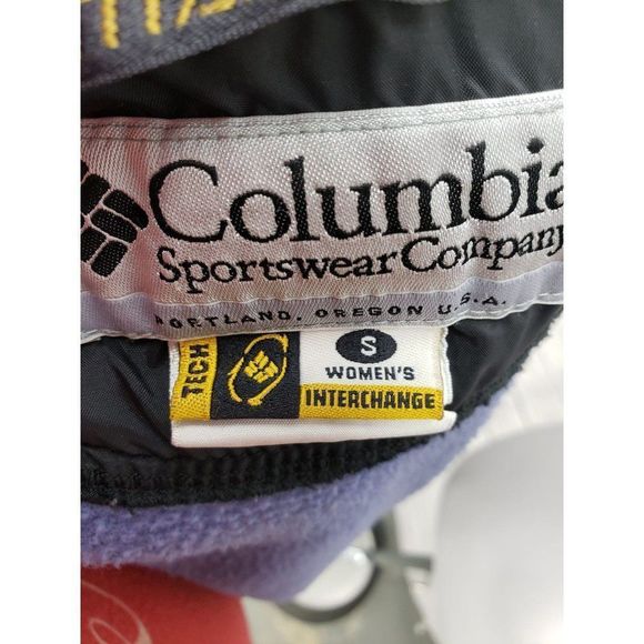 Columbia Titanium Violet Size Women Small Interchangeable Jacket - Picture 10 of 15